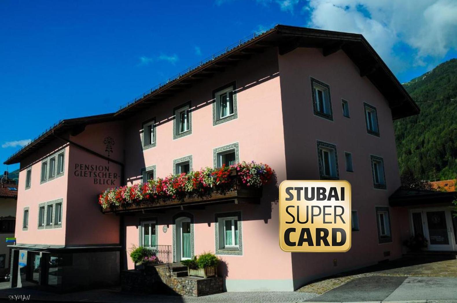 Pension Gletscherblick Fulpmes Exterior foto