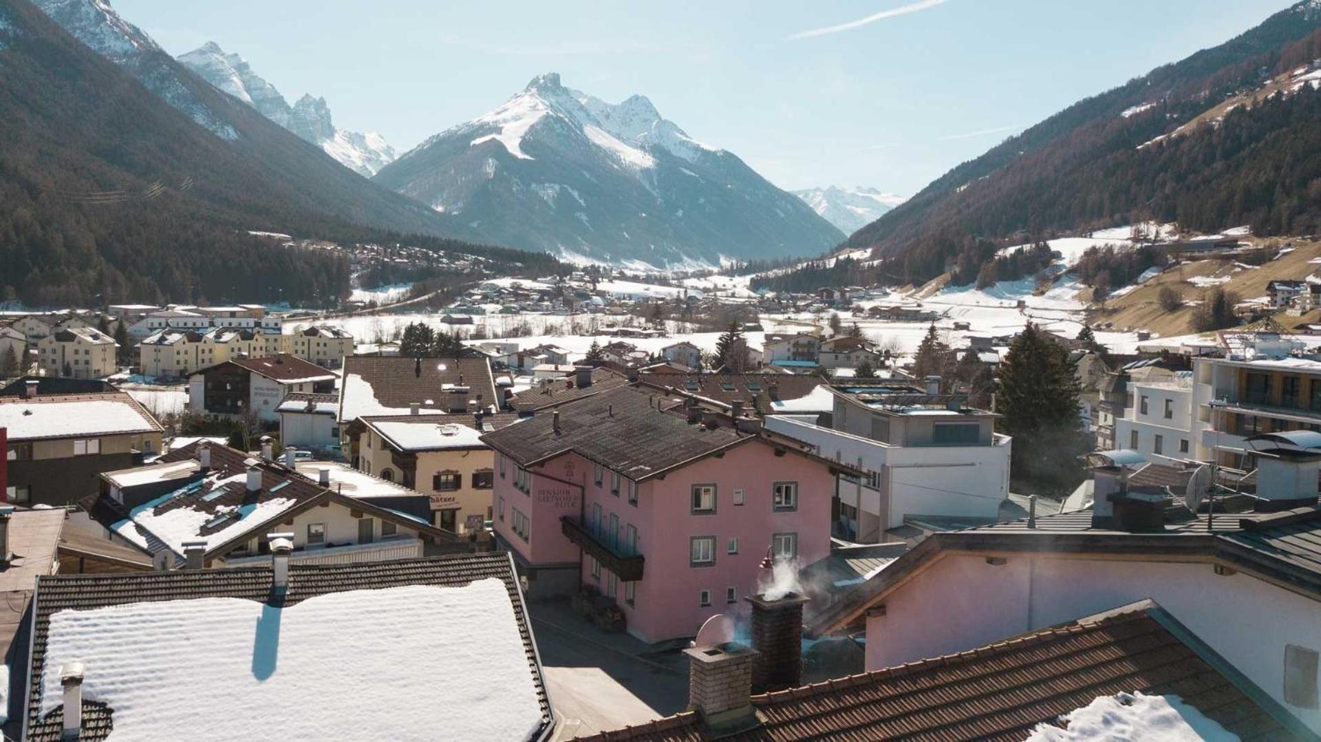 Pension Gletscherblick Fulpmes Exterior foto